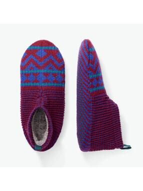 Bombas Fair Isle Double Cushion Gripper Slipper Womens 
Medium (fits size9-11.5)